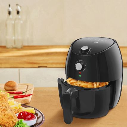 Aigostar - Friggitrice a d'aria 1500W/230V 3,5l nero