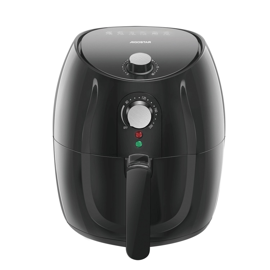 Aigostar - Friggitrice a d'aria 1500W/230V 3,5l nero