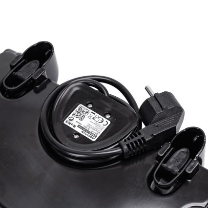 Aigostar - Griglia a contatto 1000W/230V nero/cromo opaco