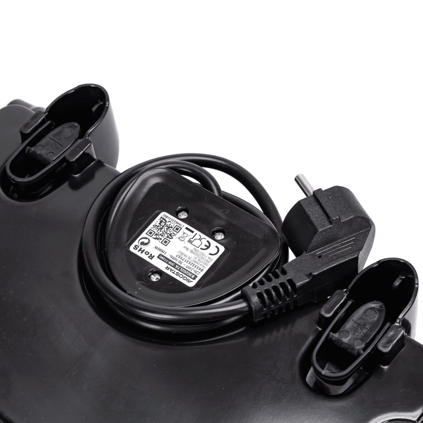 Aigostar - Griglia a contatto 1000W/230V nero/cromo opaco