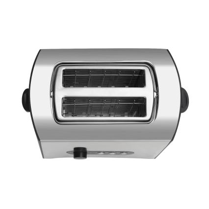 Aigostar - Grille-pain à deux compartiments 900W/230V chrome mat