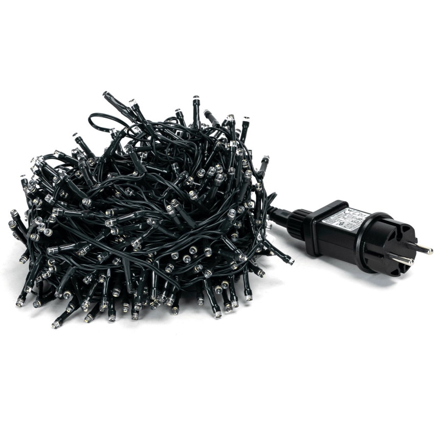 Aigostar - Guirlande de Noël extérieure 400xLED/8 fonctions 23m IP44 blanc chaud