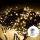 Aigostar - Guirlande de Noël extérieure 50xLED/8 fonctions 3xAA 5,3m IP44 blanc chaud