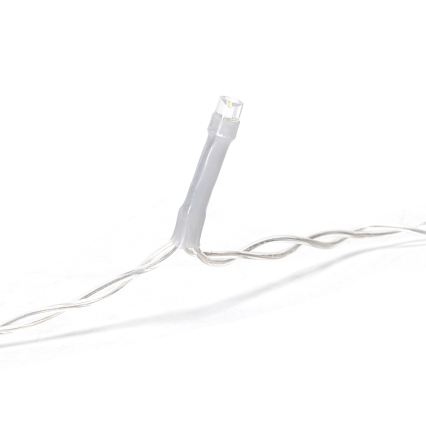Aigostar - Guirlande de Noël LED d'extérieur 200xLED/8 fonctions 3xAA 13x0,4m IP44 multicolore