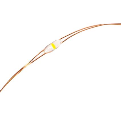 Aigostar - Guirlande solaire de Noël 100 LED / 8 fonctions, 12 m, IP65, 800 mAh, blanc froid