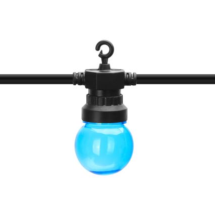 Aigostar - Guirlande décorative d'extérieur 10xLED/8m IP44 blanche chaude
