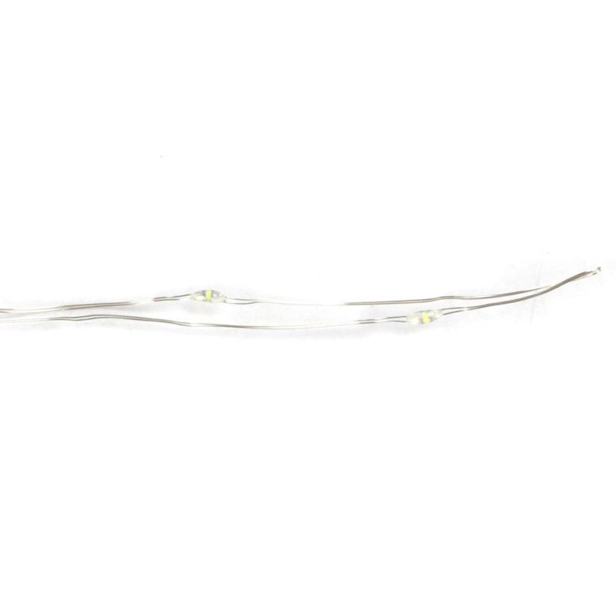 Aigostar - Guirlande LED 100xLED/3xAA 10,3m blanc froid