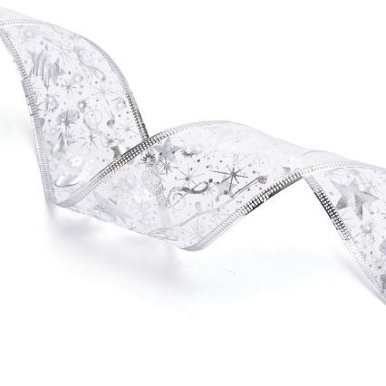 Aigostar - Guirlande LED 100xLED/3xAA 10 m blanc chaud argentée