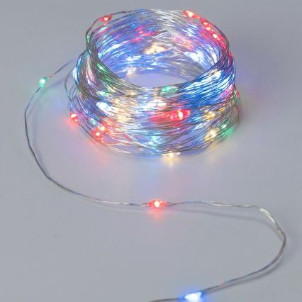 Aigostar - Guirlande LED de Noël 20xLED/2xCR2032 2m multicolore