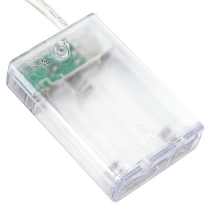 Aigostar - Guirlande LED de Noël 20xLED/3xAA 2,3 m blanc chaud