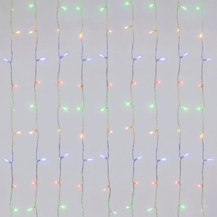 Aigostar - Guirlande de Noël LED d'extérieur 120xLED/8 fonctions 3xAA 3,9x1,2m IP44 multicolore