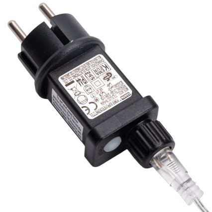 Aigostar - Guirlande LED de Noël d'extérieur 372xLED/8 fonctions 6x1,2m IP44 multicolore