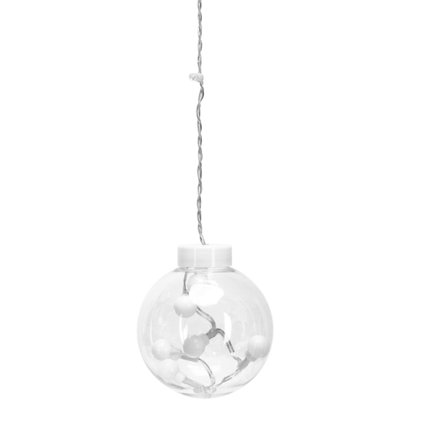 Aigostar - Guirlande de Noël LED d'extérieur 120 LED, 8 fonctions, 3 x 0,6 m, IP44, blanc chaud + télécommande