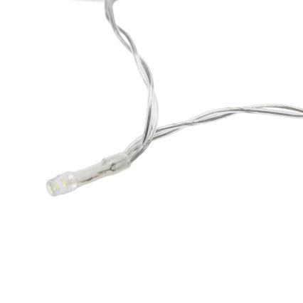 Aigostar - Guirlande LED de Noël pour extérieur à intensité réglable avec capteur de mouvement 100xLED/3xAA 12m multicolore + télécommande