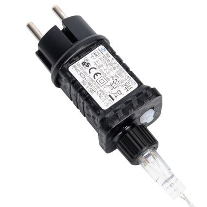 Aigostar - Guirlande lumineuse de Noël extérieure 192 LED/8 fonctions 4,5 x 1,2 m IP44 multicolore
