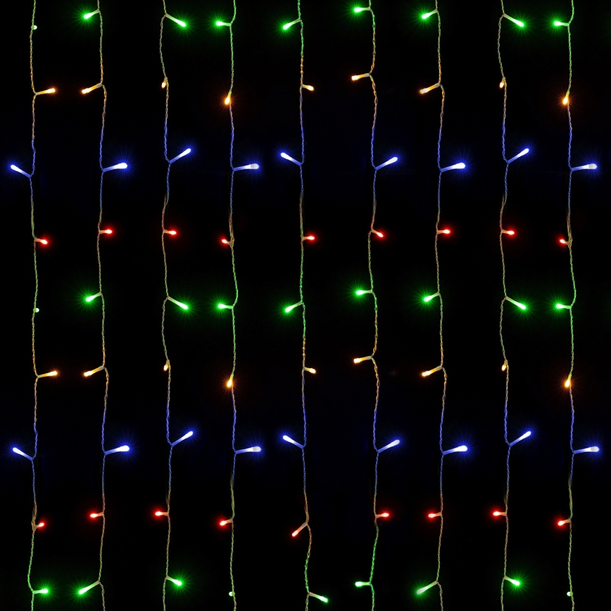 Aigostar - Guirlande lumineuse de Noël extérieure 234 LED, 8 modes, 1,2 x 1,8 m, IP44, multicolore