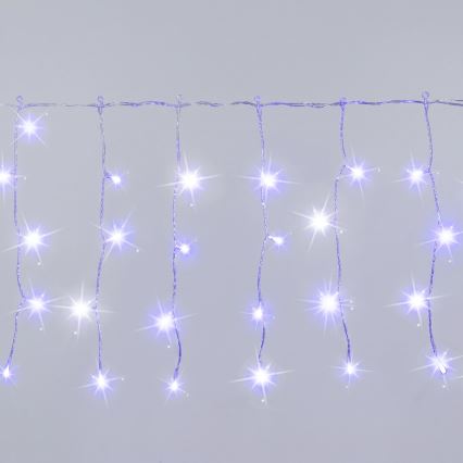Aigostar - Guirlande lumineuse de Noël LED d'extérieur 200xLED 8x0,4m IP44 bleu