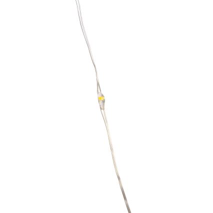 Aigostar - Guirlande lumineuse LED d'extérieur 150 LED / 8 fonctions, 3xAA, 15,3 m, IP44, blanc chaud