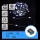 Aigostar - Guirlande lumineuse LED d'extérieur, 50 LED, 8 modes, fonctionnement sur 3 piles AA, 5,3 m, IP44, blanc froid