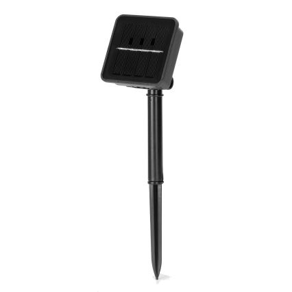 Aigostar - Guirlande lumineuse solaire à LED, 100 LED, 8 modes, 12 m, IP65, multicolore