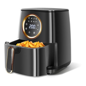 Aigostar - Heißluftfritteuse 1400W/230V 4,2l schwarz