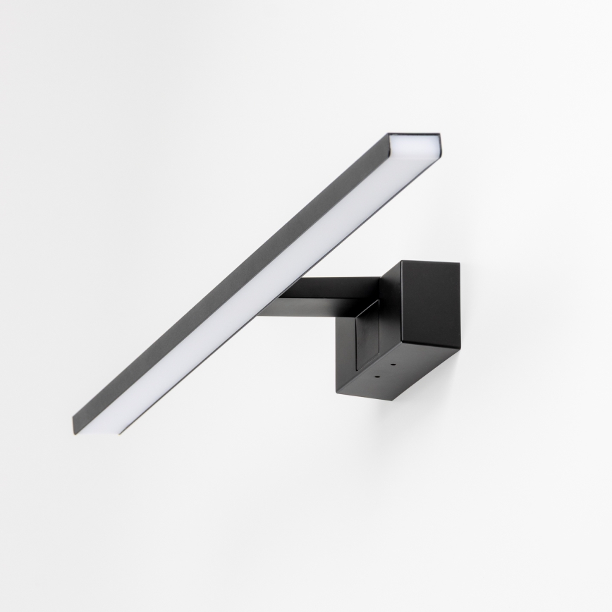Aigostar - Illuminazione a LED per specchi da bagno LED/8W/230V 4000K 40 cm IP44 nero