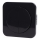 Aigostar - Interrupteur double avec cadre n° 1 noir