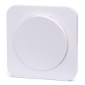 Aigostar - Interrupteur unipolaire avec cadre n°1, blanc