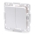 Aigostar - Interruttore doppio per scale senza cornice n. 6, bianco