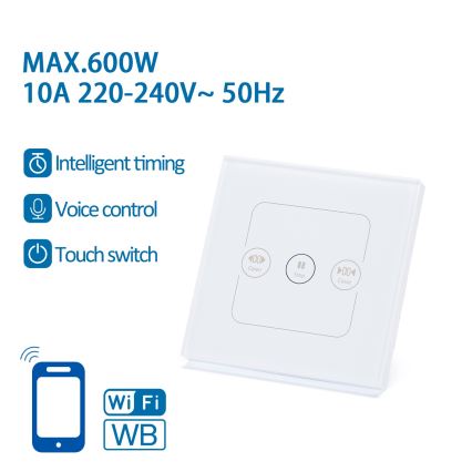 Aigostar - Interruttore intelligente per il controllo delle tapparelle 230V Wi-Fi Tuya