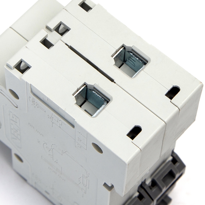 Aigostar - Interruttore magnetotermico bipolare a 2 fasi 2P-50A-C 230-400V
