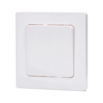 Aigostar - Interruttore singolo con cornice č. 6 bianco