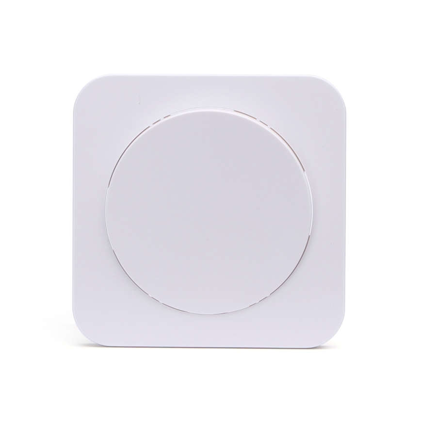 Aigostar - Interruttore singolo con cornice n. 5, bianco
