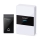 Aigostar - Kabellose Türklingel 3xAA IP44 schwarz/weiß