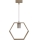 Aigostar - Lampada a sospensione su cavo 1xE27/60W/230V beige
