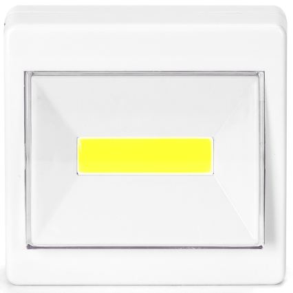 Aigostar - Lampada da notte portatile a LED/3xAAA 6500K