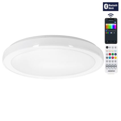 Aigostar - Lampada da soffitto LED dimmerabile MESH LED/36W/230V 3000-6500K Ø 49,5 cm + telecomando