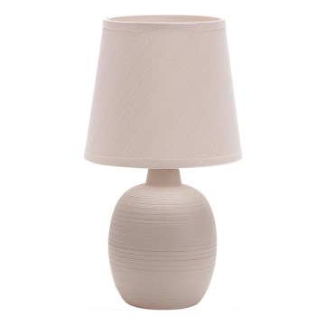 Aigostar - Lampada da tavolo 1xE14/40W/230V beige