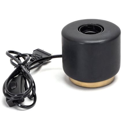 Aigostar - Lampada da tavolo 1xE27/60W/230V nero