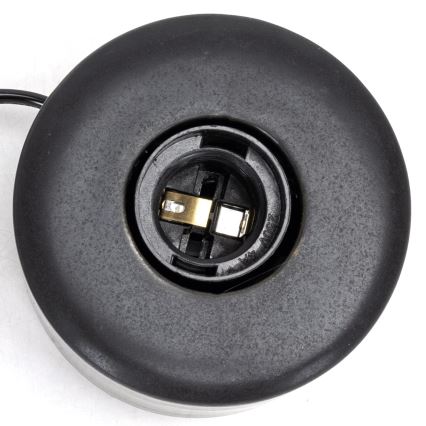 Aigostar - Lampada da tavolo 1xE27/60W/230V nero