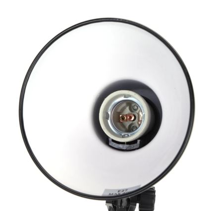 Aigostar - Lampada da tavolo 2in1 1xE27/40W/230V nero