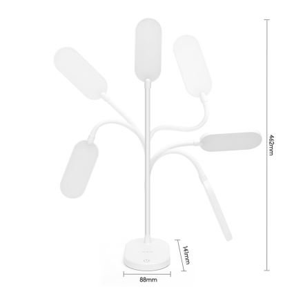 Aigostar - Lampada da tavolo LED dimmerabile con funzione Touch LED/3W/5V