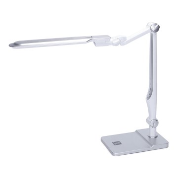Aigostar - Lampada da tavolo LED dimmerabile con funzione Touch LED/9W/230V 3000/6500K argento