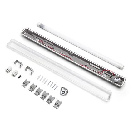 Aigostar - Lampada fluorescente tecnica LED 1xG13/9W/230V 4000K 66,6 cm IP65