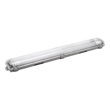 Aigostar - Lampada fluorescente tecnica LED 2xG13/9W/230V 4000K 66,6 cm IP65