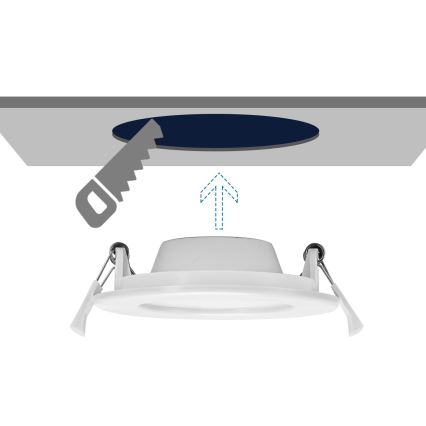 Aigostar - Lampada LED da incasso ULTRATHIN LED/9W/230V 6000K bianco