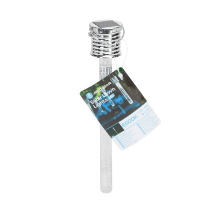 Aigostar - Lampada LED solare LED/0,006W/1,2V cromo 6500K IP44