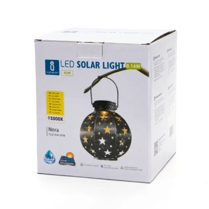 Aigostar - Lampada LED solare LED/0,16W/2V 3000K IP44 400 mAh