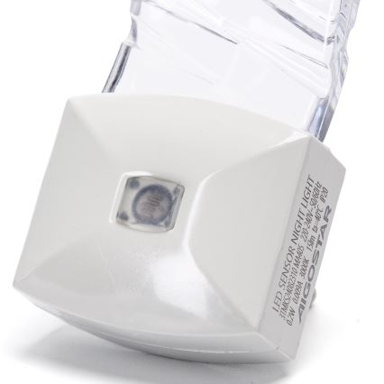 Aigostar - LED Luce notturna con sensore crepuscolare LED/0,2W/230V 3000K