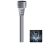 Aigostar - Lampada solare a LED 2 V, IP44, 40 mAh, cromo opaco